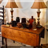 F120. Drop leaf table.